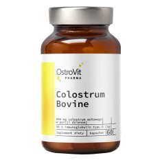 Supliment Alimentar, OstroVit, Colostrum, Sursa Bogata de Imunoglobuline si Probiotice, 60 capsule