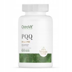 Supliment Alimentar, OstroVit, PQQ, Rol Important In Productia de Energie Celulara si Sanatate Mitocondriala, 20mg, 60 capsule