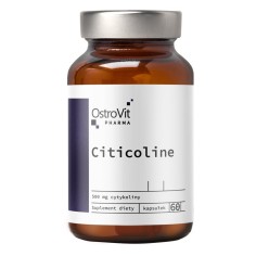 Supliment Alimentar, OstroVit, Citicoline, Sustine Sistemul Nervos, cu Inulina, 60 capsule