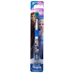 Periuta de Dinti pentru Copii, Oral-B, Pixar, Frozen, Olaf, Varsta 3+ Ani, Multi-Protectie, Peri Moi, Culoare Gri
