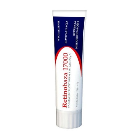 Face Cream, Farmapol, Retinobase 17,000, With Retinol 1%, Improves Skin Elasticity and Reduces Acne Lesions, 30gr