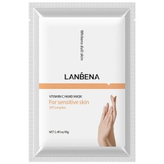 Manusi Exfoliante pentru Maini, Lanbena, cu VItamina C, Efect Netezire si Catifelare, Utilizare 60min, 1 Pereche, 40gr