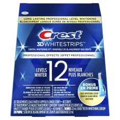 Set of Strips and Emulsion for Teeth Whitening, Crest, Professional Effects, 20x sachets, 1x gel 10gr