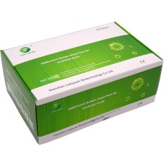 Set 25x Teste Rapide COVID-19, Green Spring, Antigen, Recoltare 4 in 1, Rezultat in 10 min, Pentru Uz Profesional