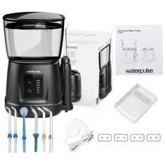 Oral Shower, Waterpulse, V700 Plus, 6x Tips, 1600 psi, 6x Pressure Levels, 1000ml Tank, Tip Holder, Black 2