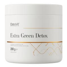 Supliment Alimentar, OstroVit, Extra Green Detox,  Fito-Elemente pentru Detoxifiere, Vegan-Friendly, 200gr