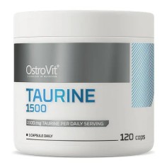 Supliment Alimentar, OstroVit, Taurina 1500mg, Sustine Sistemul Muscular si Nervos, 120 Capsule