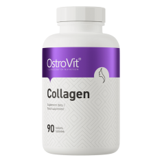 Supliment Alimentar, OstroVit, Colagen 3000 mg, pentru Piele si Par, 90 tablete