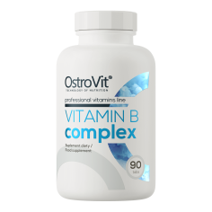 Food Supplement, OstroVit, Vitamin B Complex, Supports the Nervous System, 90 tablets