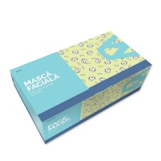 Set 50x Masti Unica Folosinta, Dr. Mayer, Filtrare Bacteriana si Particule, 3 pliuri, 3 straturi, Model Verde 2