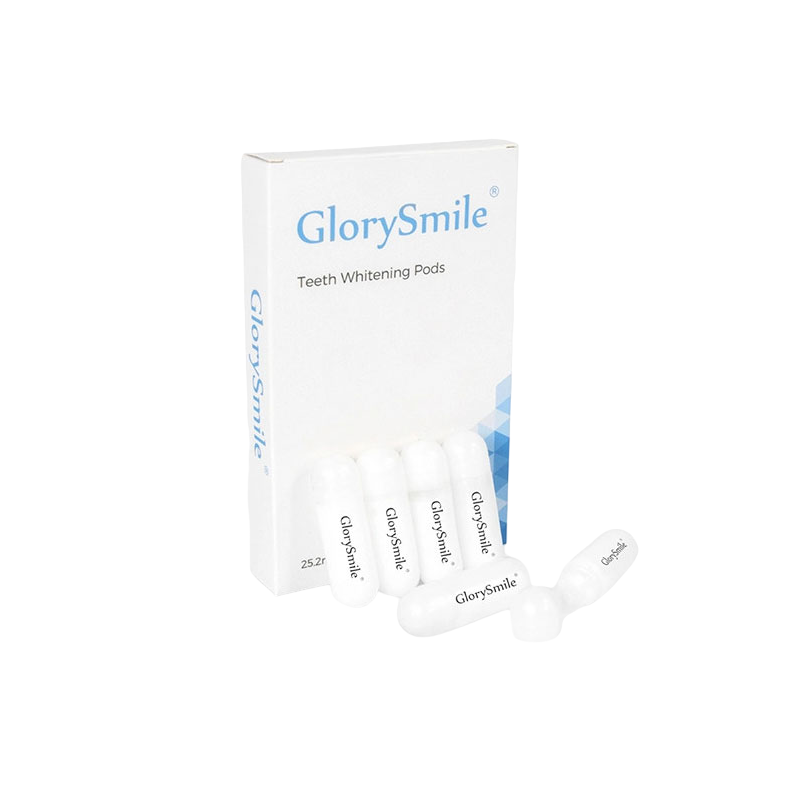 Set 6x Capsule, Glory Smile, Whitening Pods, cu PAP, Efect Intensiv, fara Peroxid, 25.2ml