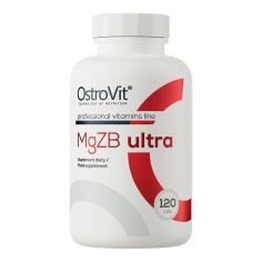 Supliment, OstroVit, MgZB, Ultra, Magneziu, Zinc, B6, 120 tablete