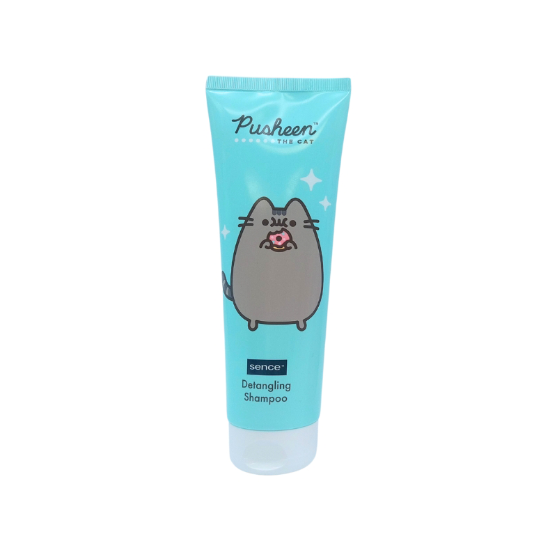 Sampon pentru Copii, Sence Beauty, Pusheen The Cat, Curata Delicat si Descurca Parul, Hipoalergenic, Aroma Bubble Gum, 250ml