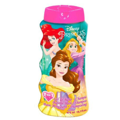 Gel de Dus si Sampon 2-in-1, Lorenay, Disney Princess, Curata si Netezeste Parul si Pielea, pentru Fetite, 475ml