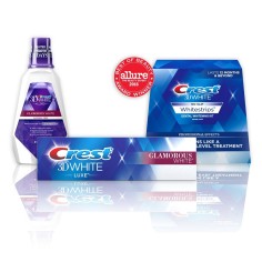 Set 14x Teeth Whitening Strips, Crest 3D White, Professional Effects, 1x Toothpaste 107gr, 1x Mouthwash 946ml