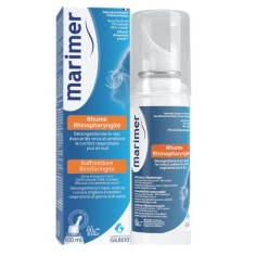 Spray Nazal, Marimer, Hipertonic, Curatare Eficienta in Cazul Racelii si Rinofaringitei, Copii 0+ si Adulti, 100ml
