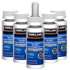 Solutie 5 Luni, Kirkland, 5%, Tratament Impotriva Caderii Parului, Pipeta Inclusa, 5x 60ml