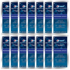 Set 14x Envelopes, Teeth Whitening Strips, Crest 3D Whitestrips, Professional Effects, Whitening Level 18