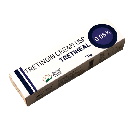 Crema Anti-Rid, Healing Pharma, TretiHeal, Anti-Acnee, Tretinoin 0.05%, 20gr