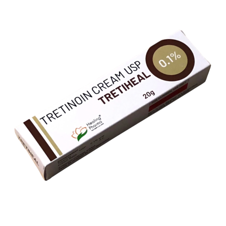 Crema Anti-Rid, Healing Pharma, TretiHeal, Anti-Acnee, Tretinoin 0.1%, 20gr