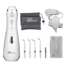 Irigator / Dus Bucal, Waterpik, WP-560, fara fir, 4 Varfuri Incluse, 3 Trepte, Rezevor 210ml, Rotatie 360 2