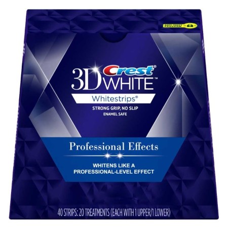 Set 20x Benzi pentru Albirea Dintilor Crest 3D White Whitestrips Professional Effects, Tratament 20 Zile