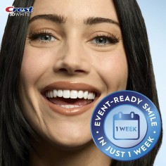 Set 7x Benzi Albirea Dintilor, Crest, 3D White, Event Whitening Boost, 10% Concentratie, Tratament 7 zile, 30 min, Nivel Albire  2
