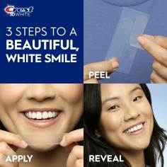 Set of 10 Teeth Whitening Strips, Crest, 3D White, Classic Vivid, 8% Concentration, 10 Day Treatment, 30 min, Whitening Level 6 2