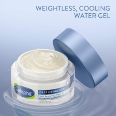 Gel-Crema de Fata, Cetaphil, Deep Hydration, pentru Pielea Uscata si Deshidratata, cu Acid Hialuronic, Textura Lejera, fara Parf 2