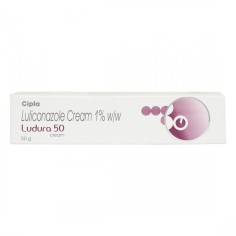 Crema, Ludura 50, Cipla, cu Luliconazol 1%, Fortificata cu Zinc, Efect Anti-Fungic Indelungat, 50gr