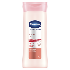 Lotiune de Corp, Vaseline, Healthy Bright, Perfect 10, Pro-Age Repair, cu AHA, Collagen si Pro-Retinol, Hidrateaza si Previne Im