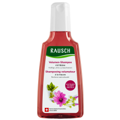 Sampon, Rausch, Malve, cu Extract de Nalba, pentru Parul Lipsit de Volum, Ofera Volum Natural Parului Subtire, 200ml
