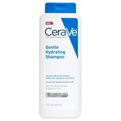 Sampon Dermatologic, CeraVe, Gentle Hydrating Shampoo, cu 3 Ceramide Esentiale si Acid Hialuronic, Curata Parul si Hidrateaza Pa