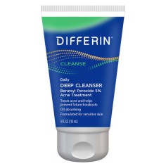 Spuma de Curatare, Differin, impotriva Acneei si Eruptilor Cutanate, Peroxid de Benzoil 5%, 118ml