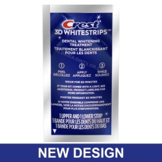 Set 7x Plicuri, Benzi Albirea Dintilor, Crest 3D Whitestrips, Professional White, 10% Concentratie 2