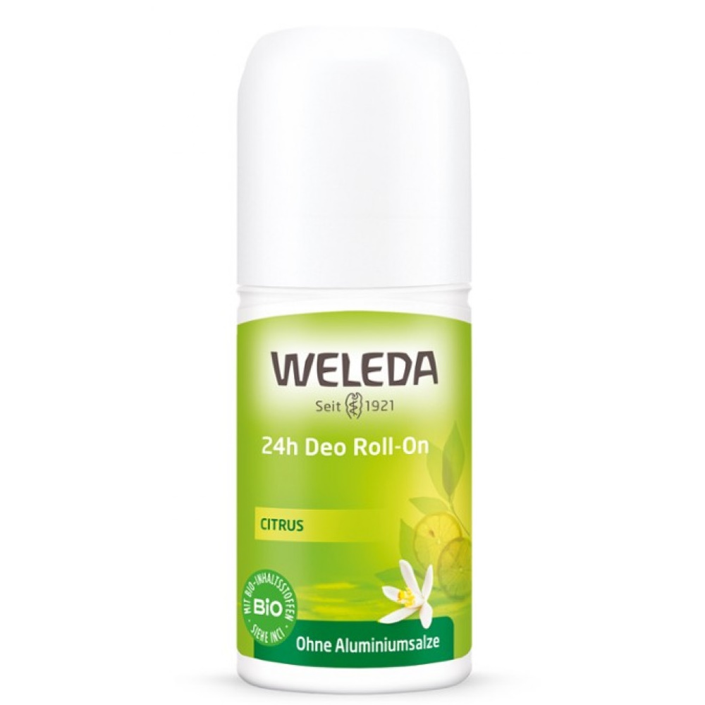 Deodorant roll-on citrus, Weleda, fara saruri de aluminiu, 50ml