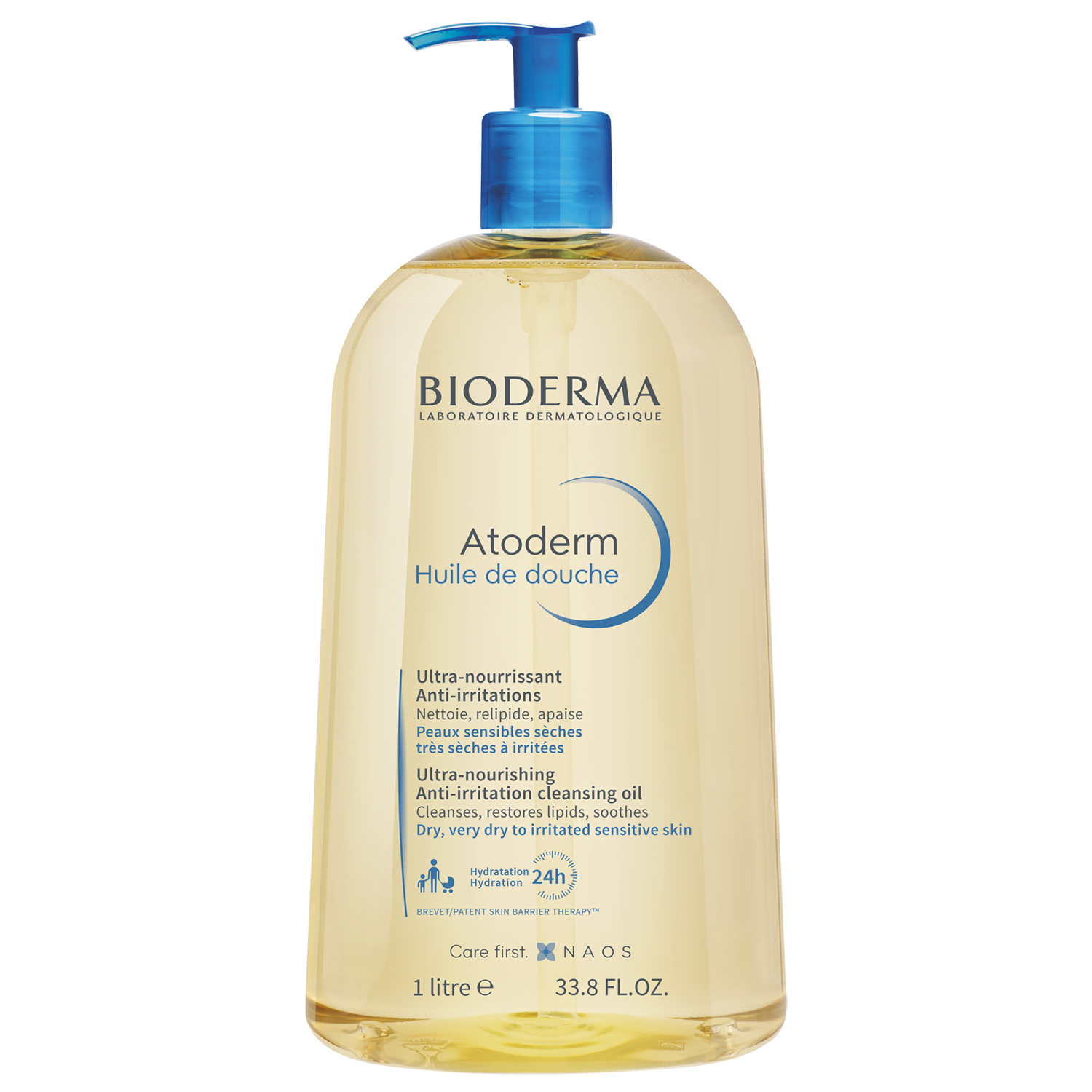 Ulei de Dus, Bioderma, Atoderm, pentru Piele foarte Uscata si Sensibila, 1000 ml