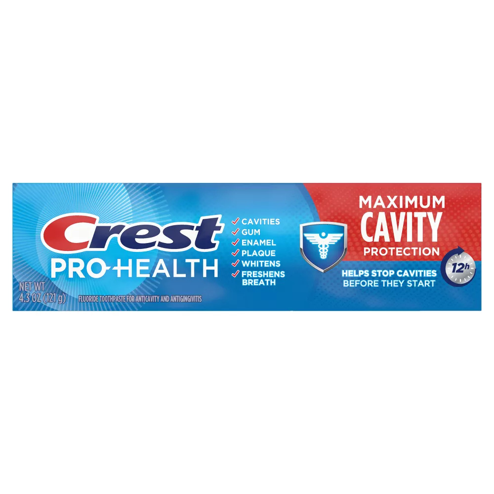 Pasta de Dinti, Crest, Pro-Health, Cavity Protection, Protectie Maxima Anti-Tartru si Anti-Carie, 121gr