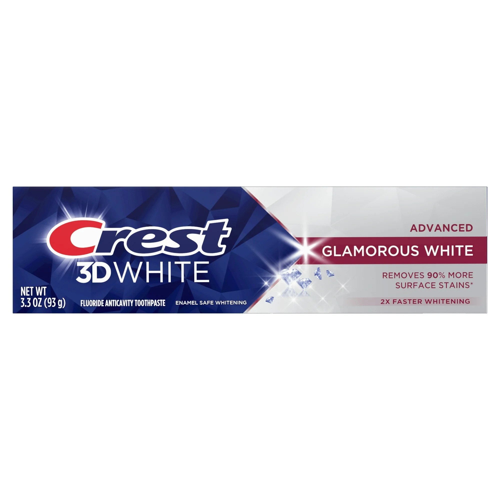 Pasta de Dinti, Crest, 3D White, Glamorous White, pentru Albirea Dintilor, 93gr