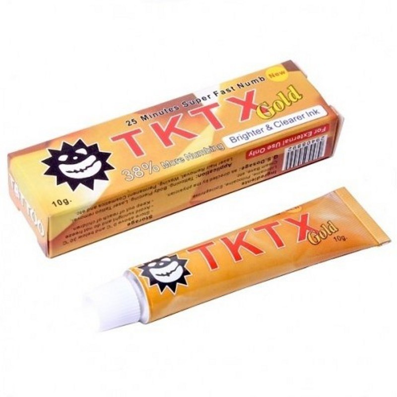 Crema Anestezica, TKTX, Gold, pentru Tatuaje, Cosmetica, 5% Lidocaina, 10gr