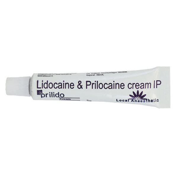 Crema Anestezica, Yash, Prilido, pentru Tatuaje sau Proceduri Cosmetice, Lidocaina si Prilocaina, 5gr