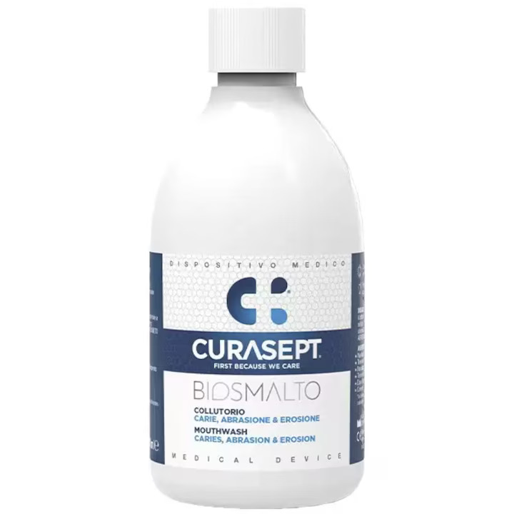 Apa de Gura, Curasept, Caries Biosmalto, pentru Repararea si Remineralizarea Smaltului, cu Magneziu, 300ml