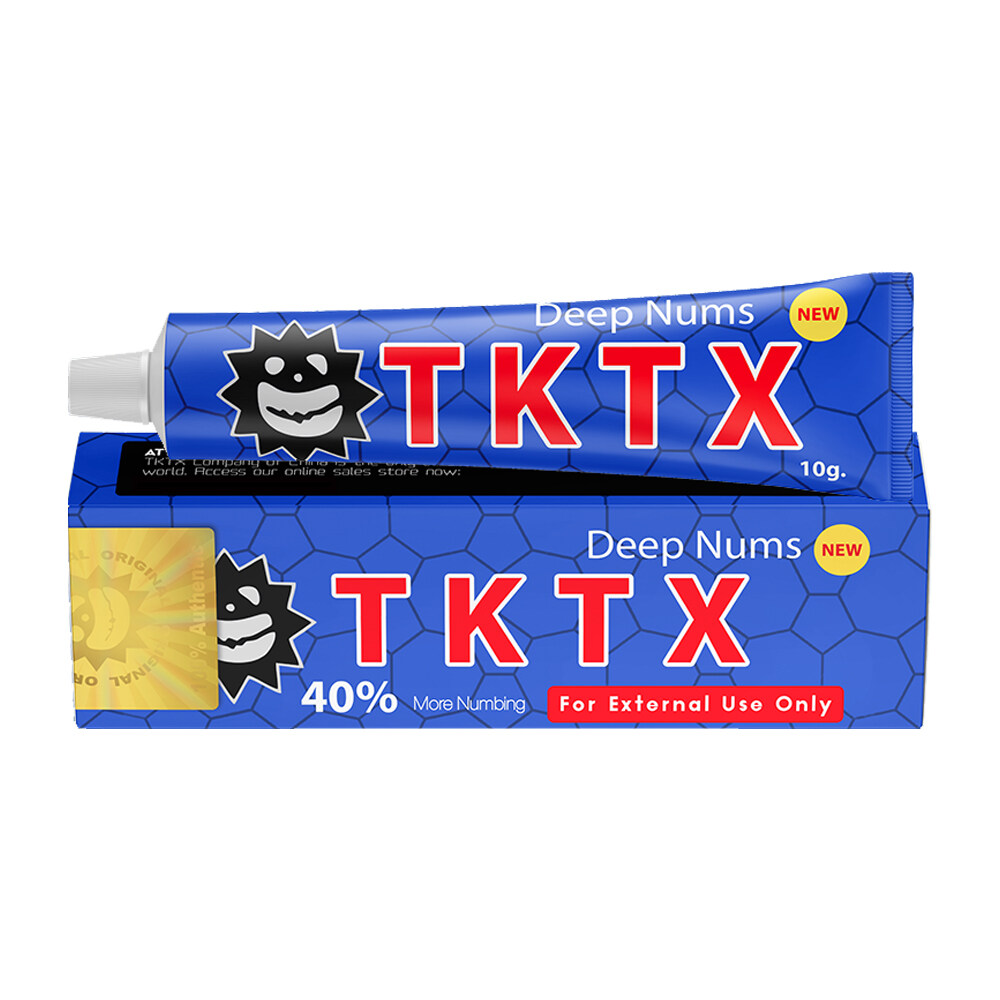 Crema Anestezica, TKTX, Blue, pentru Tatuaje, Cosmetica, 8% Lidocaina, 10gr